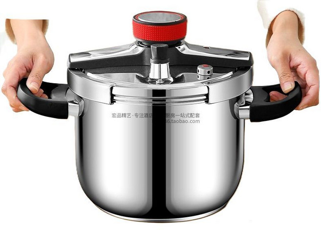 304 스텐 가정용 기계식 손잡이 압력밥솥, 304 손잡이 압력솥 5리터, 1개