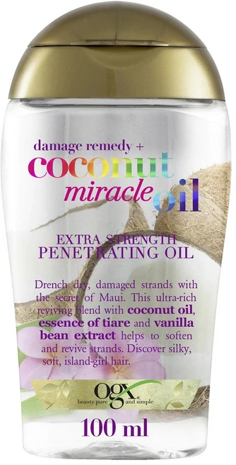 OGX 코코넛 미라클 헤어오일 100ml - 쿠팡