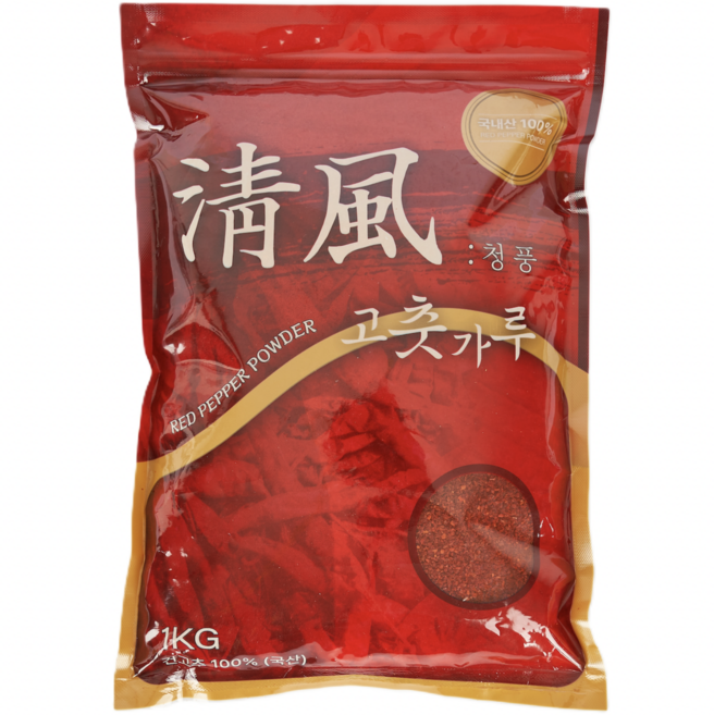 청정지역 25년 햇 청송 고춧가루 김장용 100% 국산 HACCP 인증, 1개, 1kg