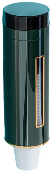 온리코 무타공 종이컵 디스펜서, 1개, 그린