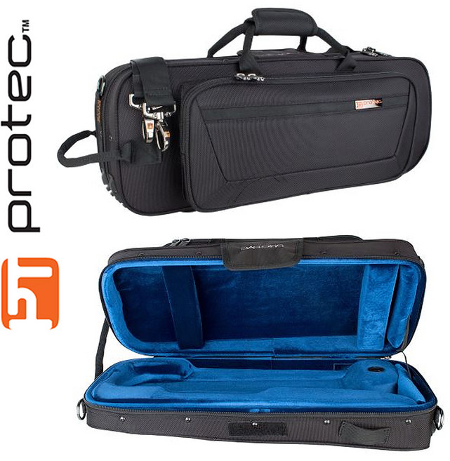 프로텍 PB301CT 컨튜어드 싱글 Bb 트럼펫 소프트 케이스, 1개