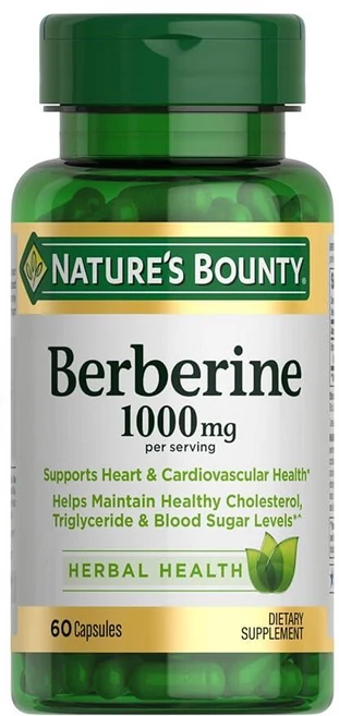 네이처스바운티 베르베린 1000mg 캡슐 60정 170882, 1개 - 쿠팡