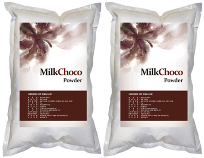 젤스타 요비앙카 밀크 초코파우더 1kg 2개세트, 2개