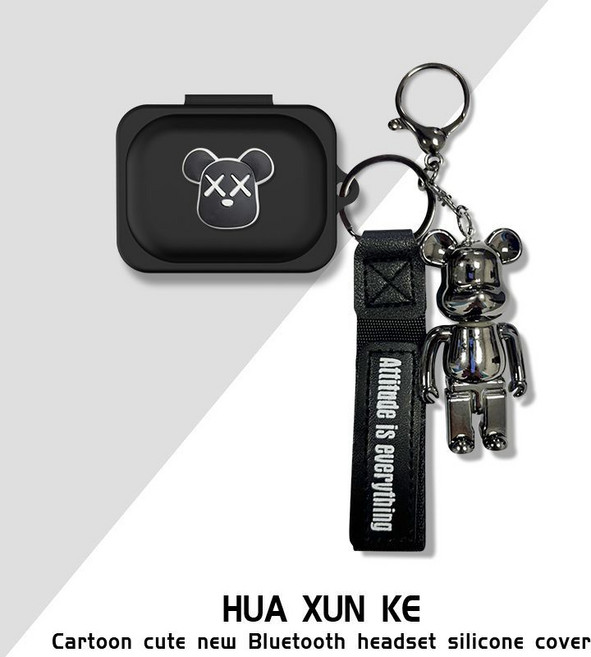 낫싱 이어a 케이스 피규어 스트랩 실리콘 커버, Nothing ear a 보호 케이스, 타입 20, 1개