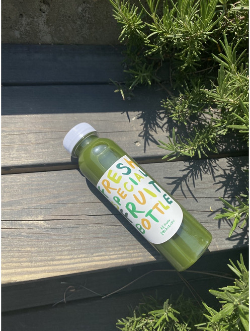 물한방울없는 착즙주스 베이직그린 사과 레몬 케일 시금치 당근 정기구독 300ml 케일즙, 1개