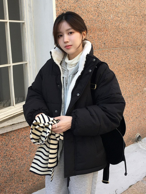 후아유 Reversible Puffer Padding steve WHJPF4V15U