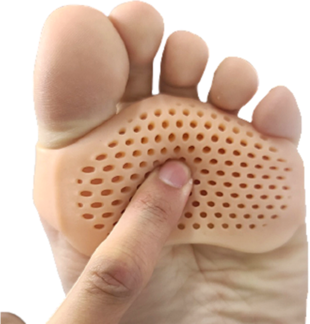 발편한월드 발바닥패드 앞꿈치 종족골 보호 물집방지 실리콘 쿠션 패드