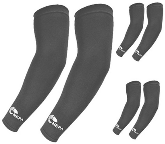 네파 2019년형 심리스 팔토시 7FCEB31 2p x 3세트, 그레이, 3개