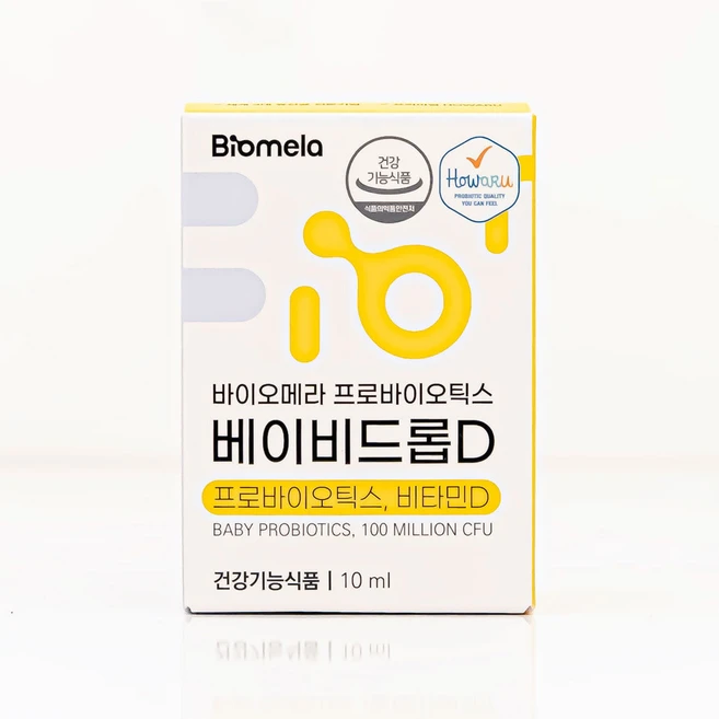 바이오메라 프로바이오틱스 베이비드롭D 유산균, 10ml, 2개 - 쿠팡