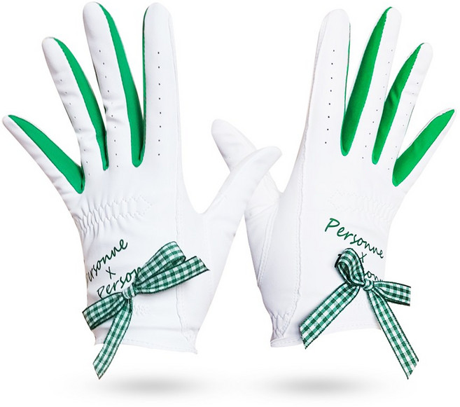 페르손 엘리스 리본장갑 양손 여자골프장갑 심플한 무드의 리본, 1개