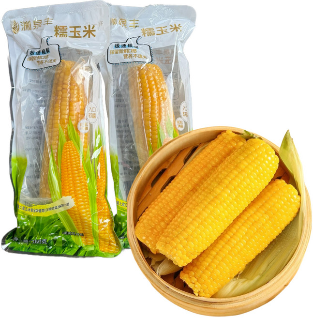 금성식품 중국식품 개별포장 중국옥수수 찰옥수수 중국찰옥수10개