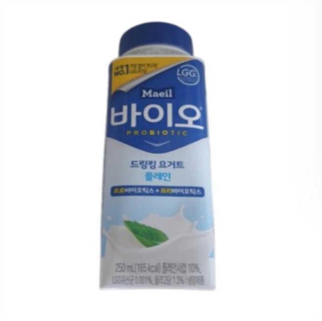 매일유업 바이오 드링킹요거트 플레인, 250ml