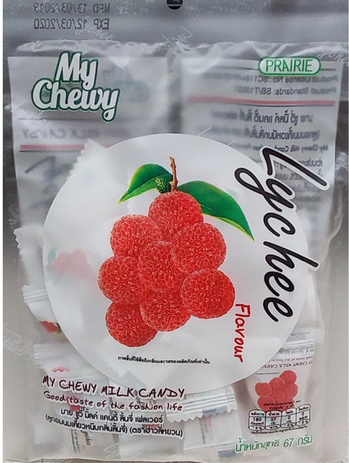 태국 하오리위안 마이츄이 밀크캔디 리치맛, 3개, 67g