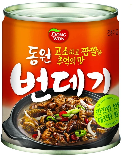 동원 번데기, 2개, 280g