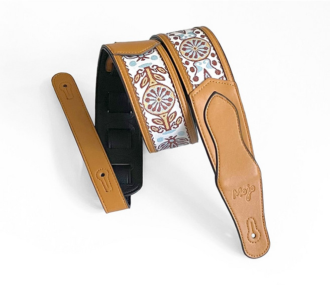 MOJO edition 가죽 기타스트랩 MJL108, 1개