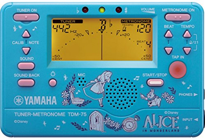 야마하 튜너 메트로놈 TDM-75DAL 앨리스, 1개