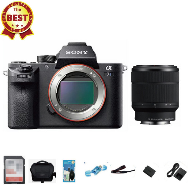 SONY A7S2+28-70mm+64GB+가방+리더기+청소세트 풀패키지 풀프레임 미러리스 소니 ILCE-A7S ll BODY 알파 A7S II A7S2