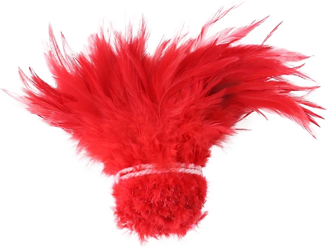 800 1000개/묶음 다채로운 수탉 깃털 DIY 공예용 천연 4 6인치 장식 카니발 액세서리 웨딩 파티용, 10 빨간색