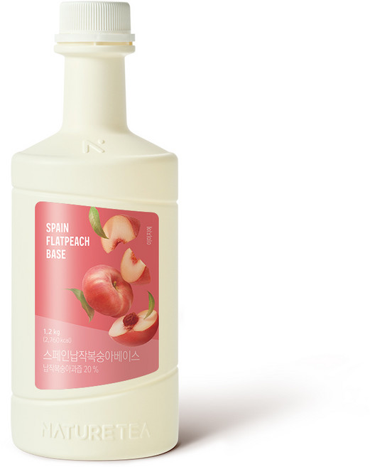 네이쳐티 스페인납작복숭아베이스, 1.2kg, 1개