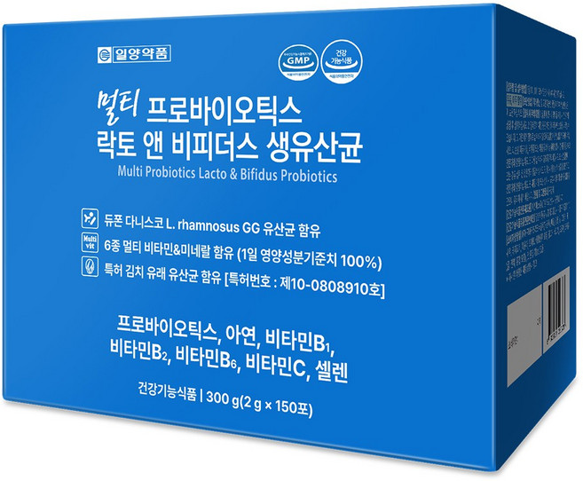 일양약품 포스트 프로 바이오틱스 비피더스 장 생 유산균 150포 5개월(효소본품증정), 300g, 1개