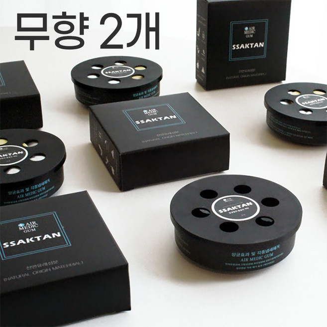 국산 강력 실내 탈취제 방향제 차량용 옷장 화장실 냉장고 신발 강아지 담배냄새 집안냄새 제거 공기 탈취 제거제, 90g, 2개, 무향