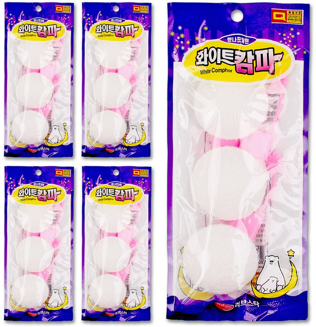 나프탈렌 나프타린 화이트캄파 002 좀약 방충제, 10개