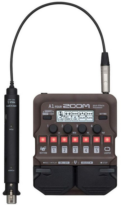 ZOOM 줌 멀티 이펙터 멀티 이펙트 프로세서 [메이커 3년 연장 보증 첨부] A1 FOUR