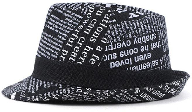 아이엠캡 뉴스페이퍼 여름 페도라