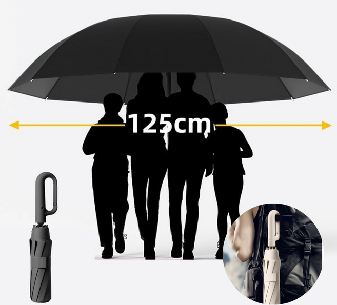 리빙모먼트 접이식 대형 우산 자동 3단 골프우산