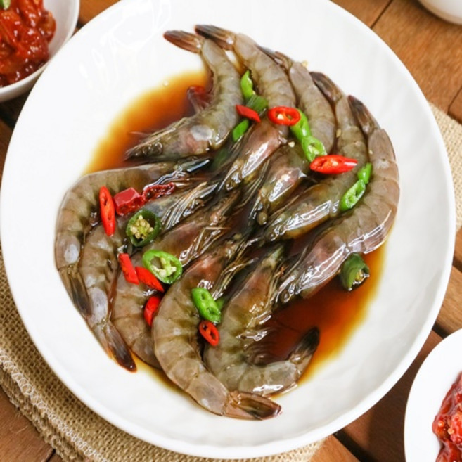 젓갈나라 하정푸드 새우장 1kg 29~30마리, 1개