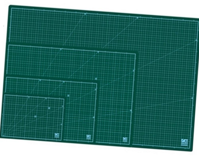 (올핀) 윈스타 커팅매트A2 녹색 / 620*450 - 개 (1개입)