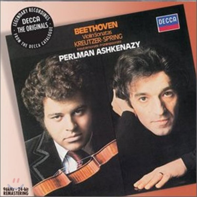 [CD] Itzhak Perlman / Vladimir Ashkenazy 베토벤: 바이올린 소나타 봄ㆍ크로이처 (Beethoven: Violin Sonatas Nos.5 & 9)