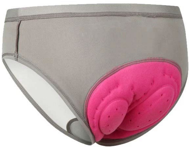 승마팬티 엉덩이보호 패드 시트 쿠션속옷 보호쿠션 여성용, 1개, 연회색 하이웨이스트