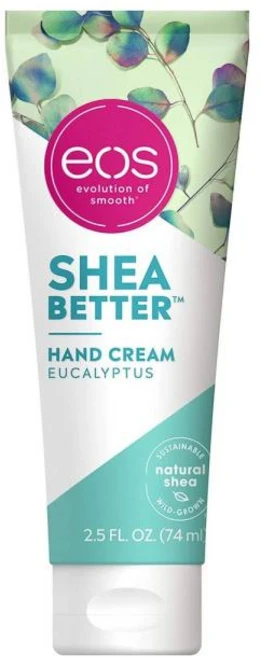 eos 시어버터 핸드크림 Eucalyptus 74ml, 1개 - 쿠팡