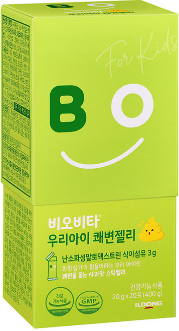 비오비타 우리아이 쾌변젤리 20g x20포, 1개, 400g