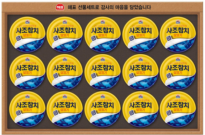 사조대림 살코기참치 1호 선물세트 x6세트, 6개