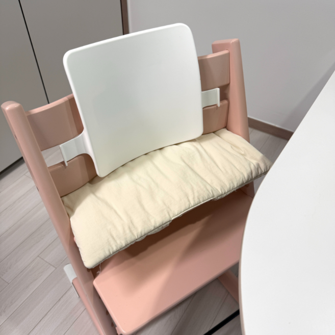 오르니 스토케 트립트랩 쿠션 방석 커버 방수 야마토야 호환, 1개, 아이보리