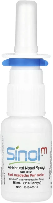 헁복하고 건강하세요 Sinol SinolM™ 100% 천연 성분 비강 스프레이 빠른 두통 완화 15ml 늘 챙기셔야합니다, SinolSinolM100천연성분비강스프레이빠른두통완화 - 쿠팡