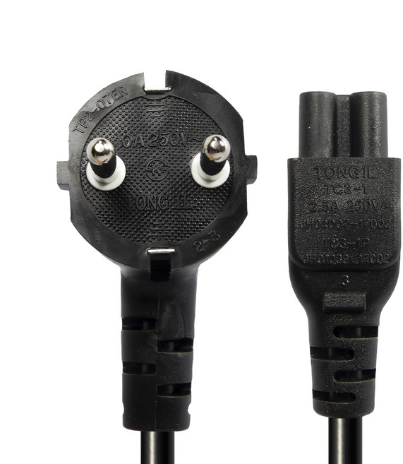 솔탑 국산 3구 AC코드 PC 전원 크로바 파워케이블 SOLTOP-070, 0.5m, 1개