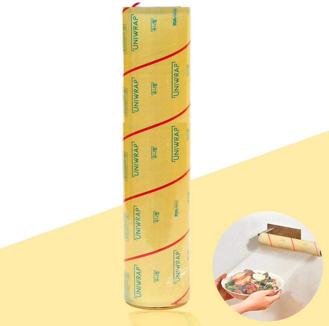 유니랩 업소용 500mmx500M 회포장 배달음식포장 폭 50cm, 4개, 500m