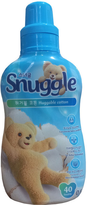 스너글 섬유유연제 800ml 초고농축 섬유유연제 허거블코튼, 1개