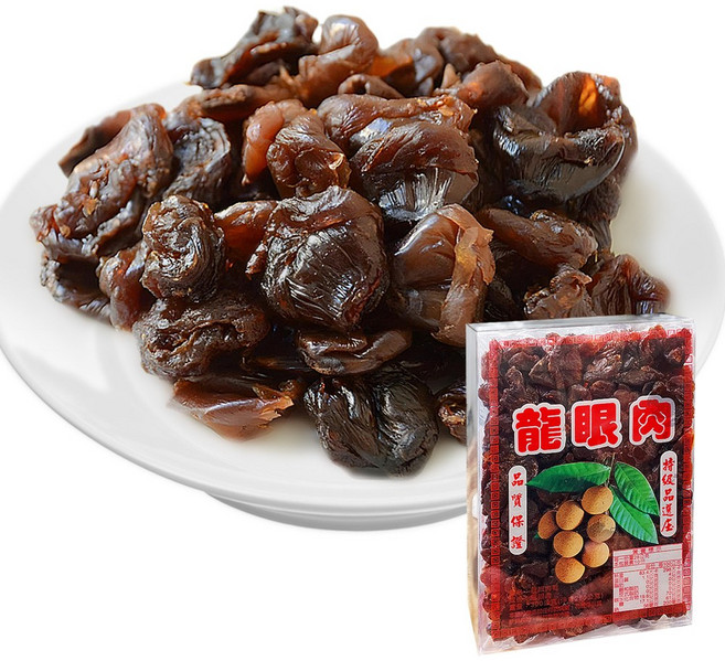 本草養生 龍眼肉 台灣特產 Q彈飽滿 無添加健康零食, 300g, 1個