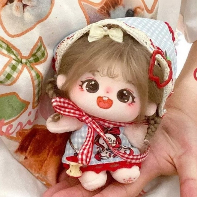 모카돌 10cm 20cm 솜인형 밍키 풀세트, 브라운솜인형, 1개