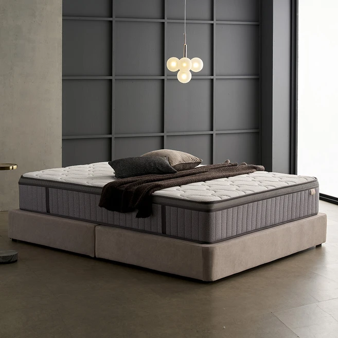 쎄라페딕 윈스턴 스탠다드 필로우탑 매트리스 슈퍼싱글, 그레이, 260mm, 중간 단단함 - 쿠팡