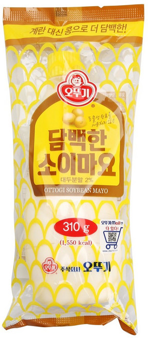 오뚜기 담백한 소이마요 310G, 1개