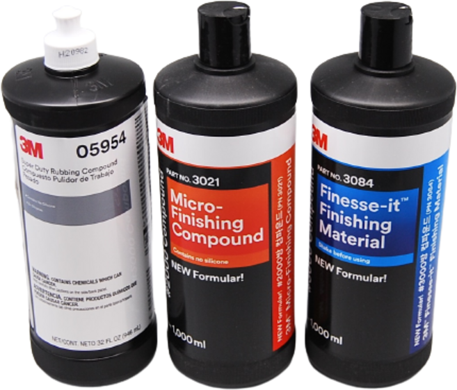 3M 자동차용 컴파운드 3종 중 택1, 1000번, 1개, 1L