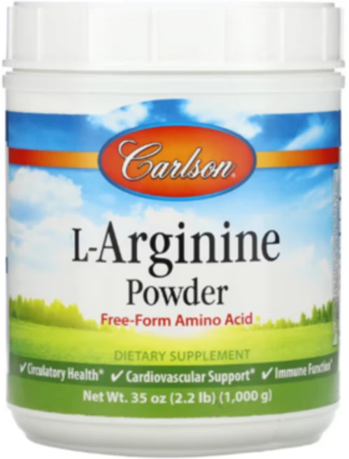 칼슨 L-아르기닌 분말 1 000g(2.2lb) 아르기닌 가루, 1개, 1kg - 쿠팡