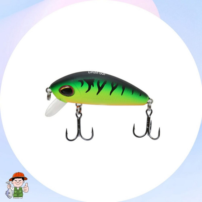 싸파 더블킬 쏘가리 미노우 50mm, 1개