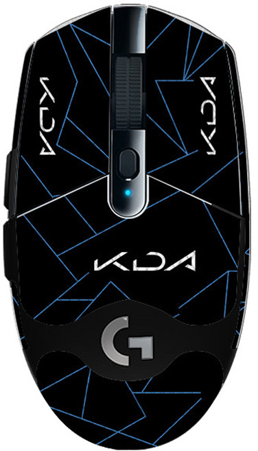 로지텍 G304 무선 마우스, 블랙 KDA