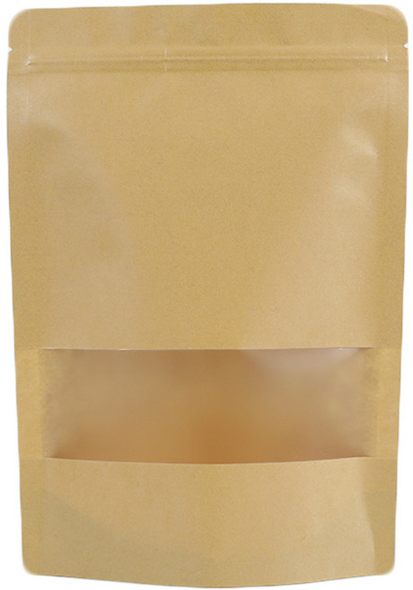 스탠드 지퍼백 소분 커피 봉투 크라프트 창 80g용, 미니(XS), 50개입, 2개